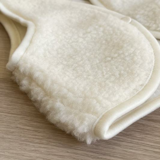 Gilet in Lana Merino Baby - Lulu Bianco