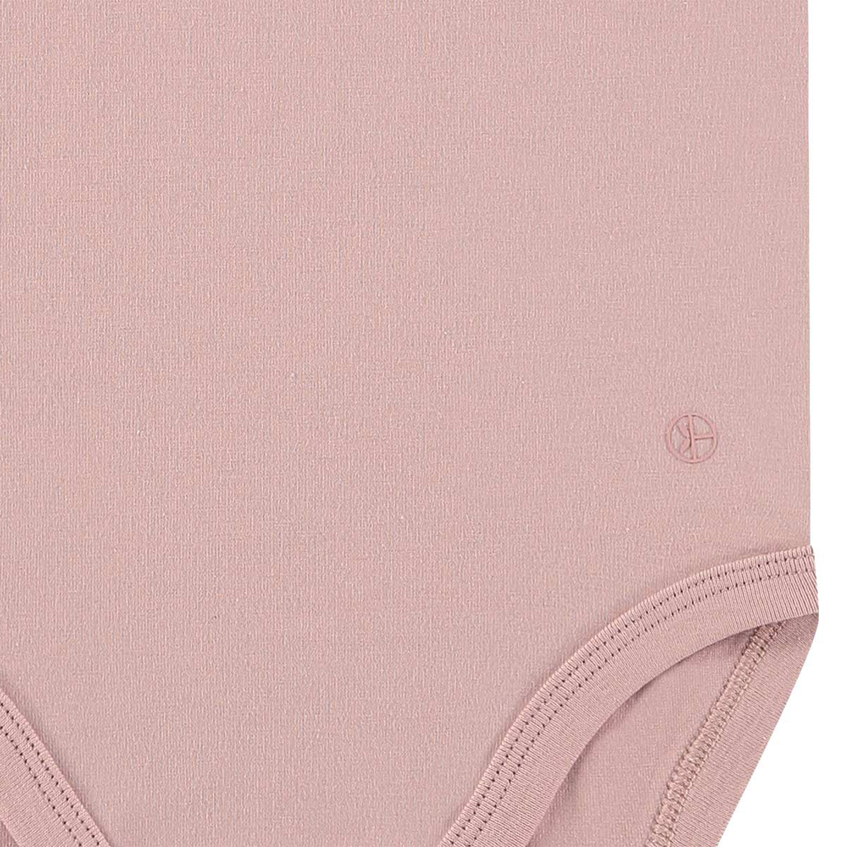 Box 3 pz - Body smanicato in Bamboo e Cotone Bianco/Beige/Rosa