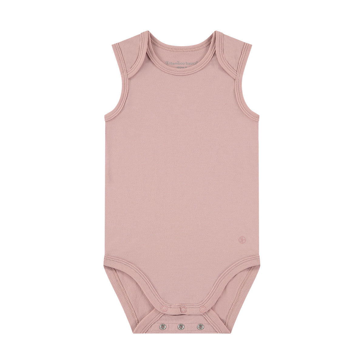 Box 3 pz - Body smanicato in Bamboo e Cotone Bianco/Beige/Rosa