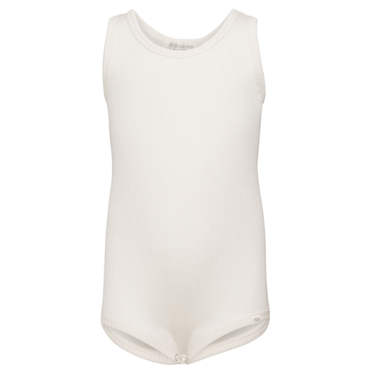 Body smanicato in Seta e Cotone - Colori Vari