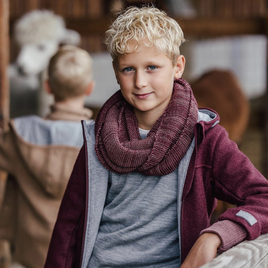 Giubbotto in lana cotta biologica - Ribes