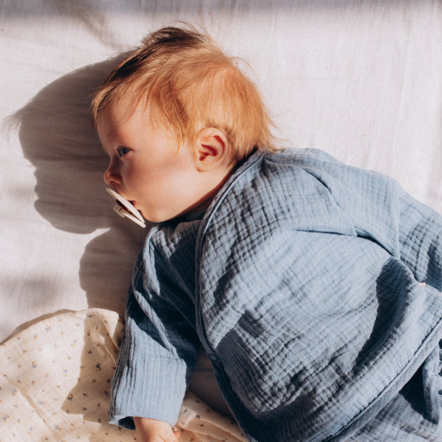 Kimono in Mussola di Cotone Biologico - Carta da Zucchero