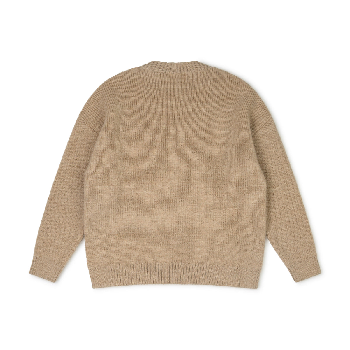 Maglioncino in lana Merino/Alpaca colore Cammello