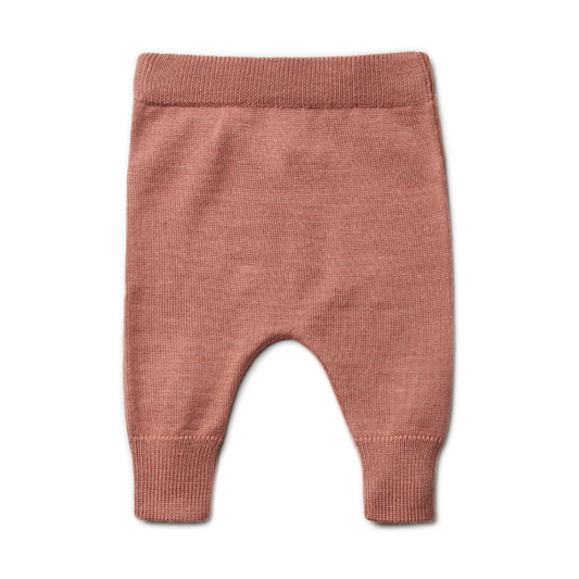 Pantaloni neonato in Lana e Seta - Colori vari