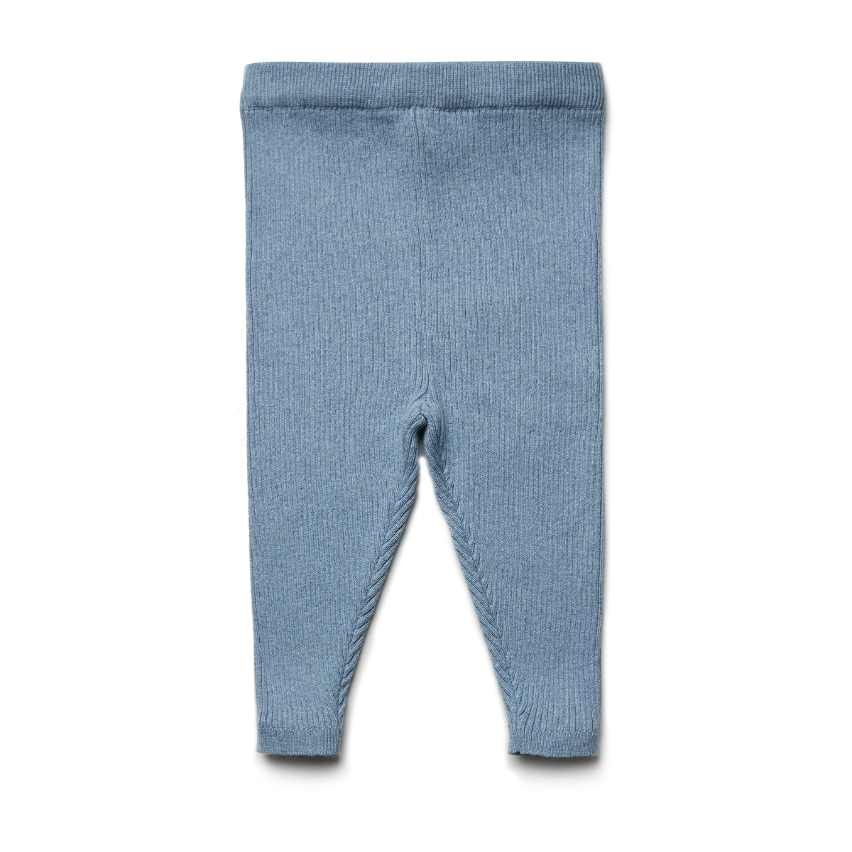 Leggings neonato in Cotone e Lana a costine - Colori vari