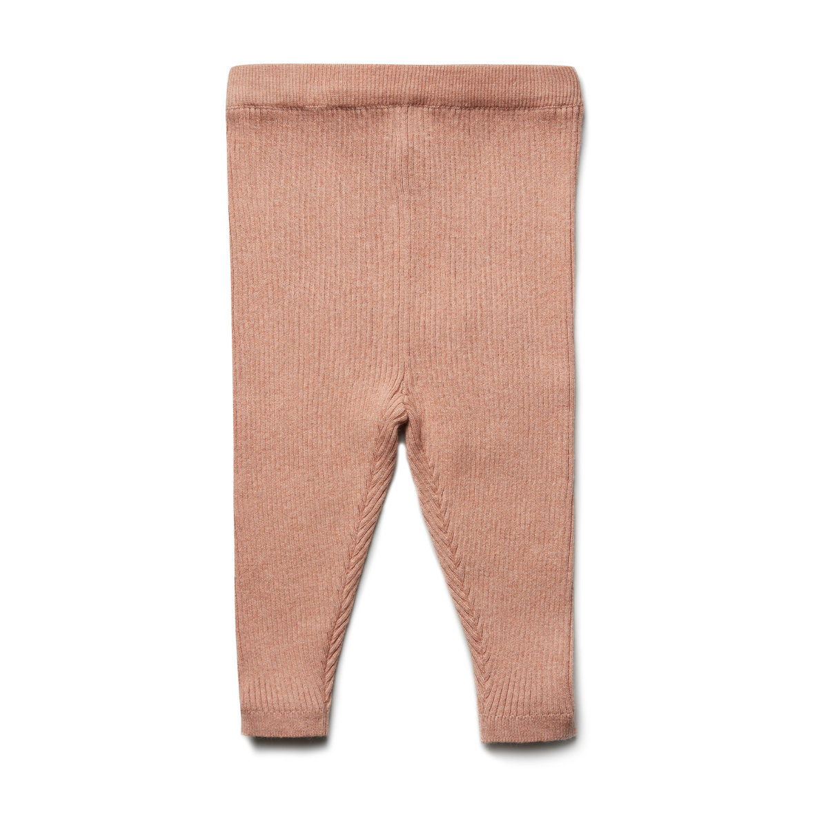 Leggings neonato in Cotone e Lana a costine - Colori vari