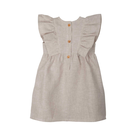 Abito 100% Lino - Beige