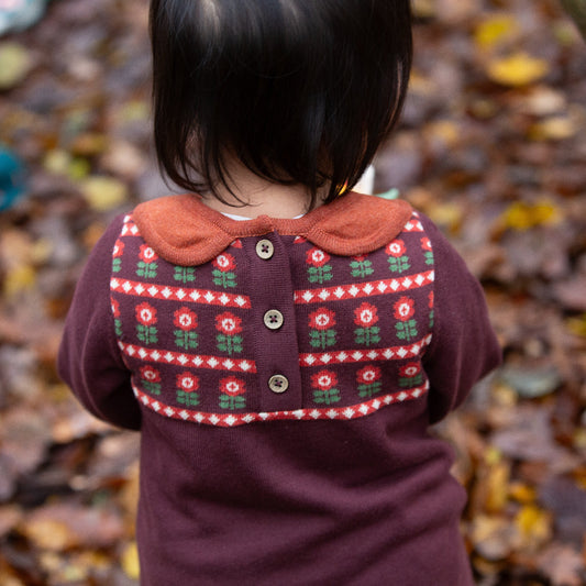 Abito in maglia di Cotone Biologico
