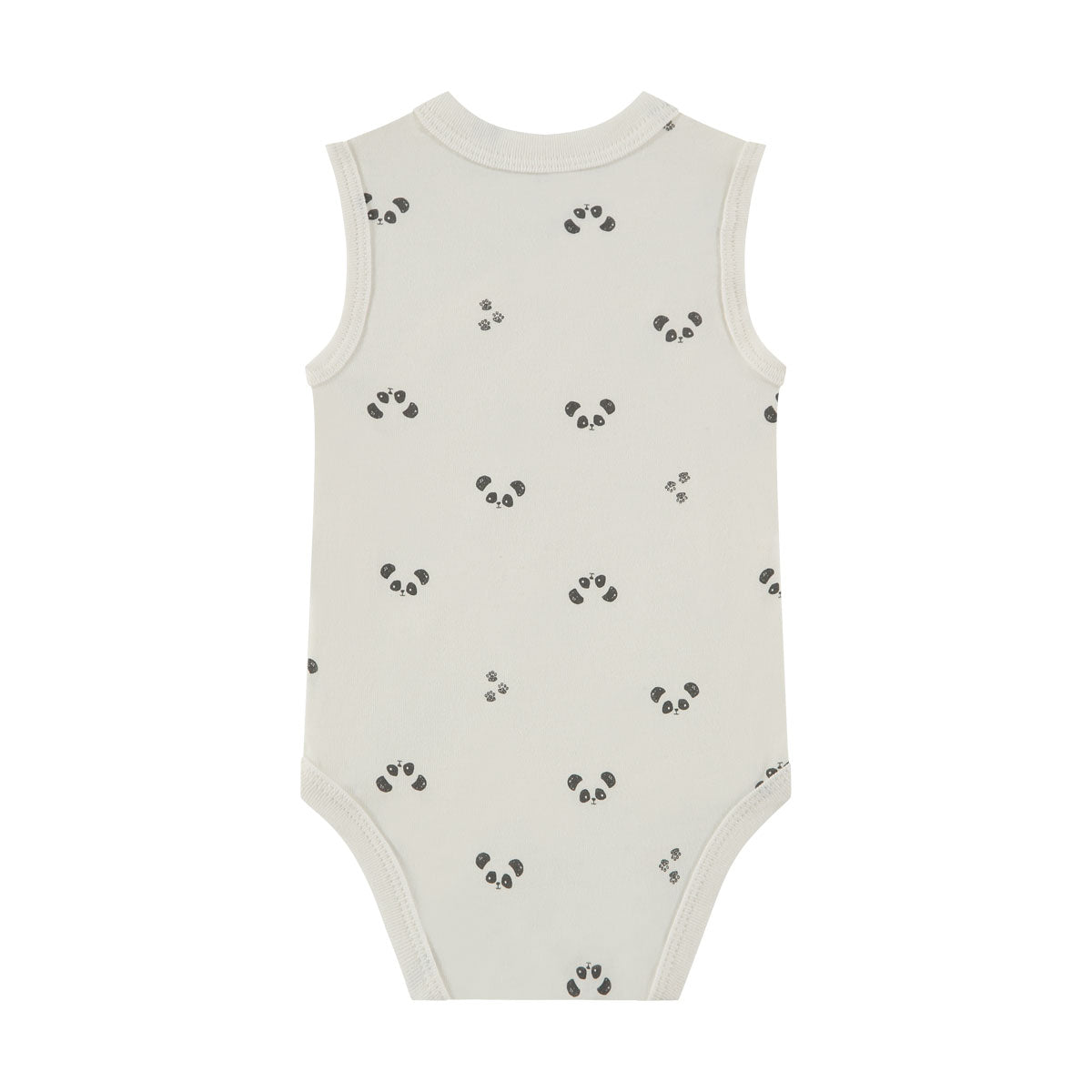 Box 3 pz - Body smanicato in Bamboo e Cotone Bianco