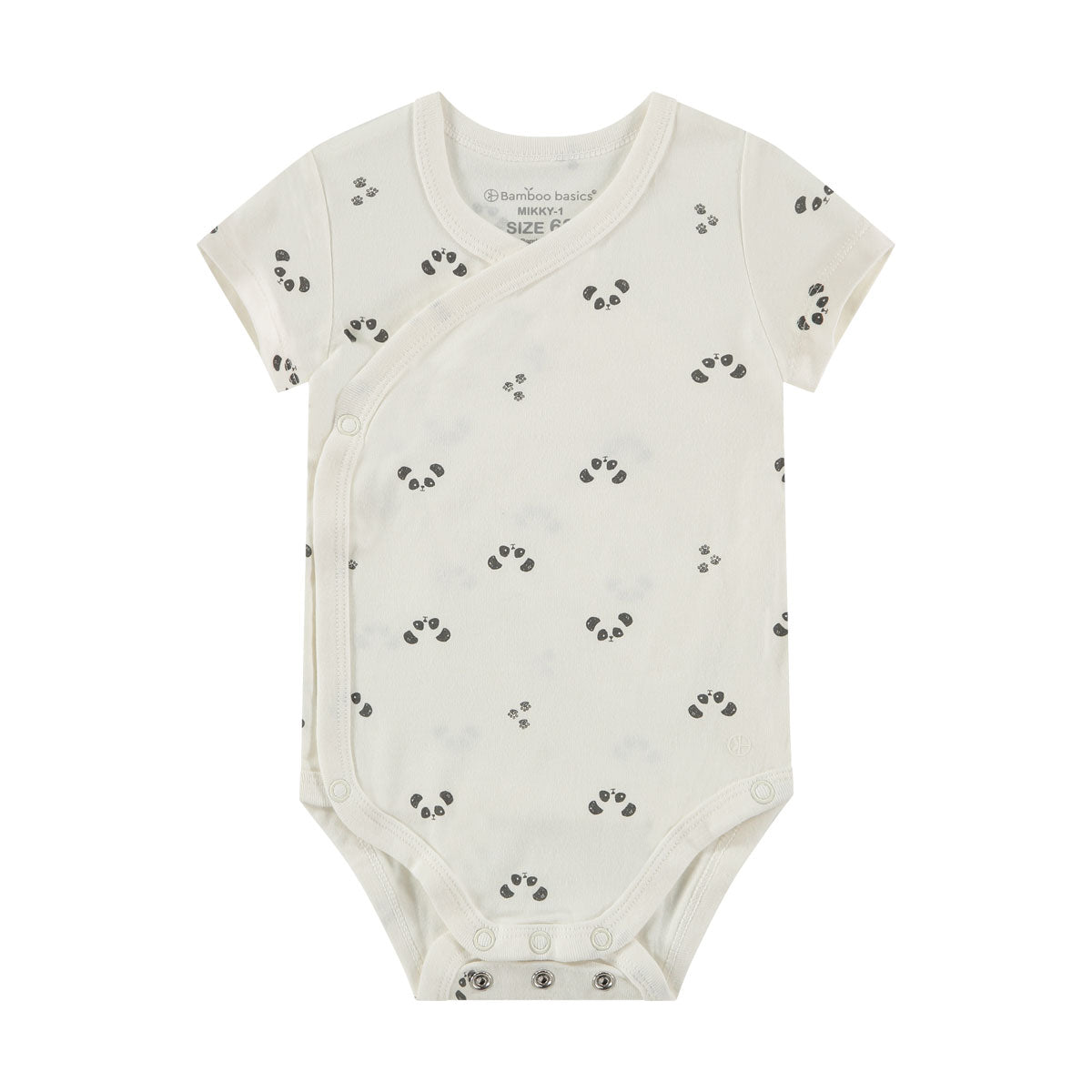 Box 3 pz - Body manica corta in Bamboo e Cotone Bianco