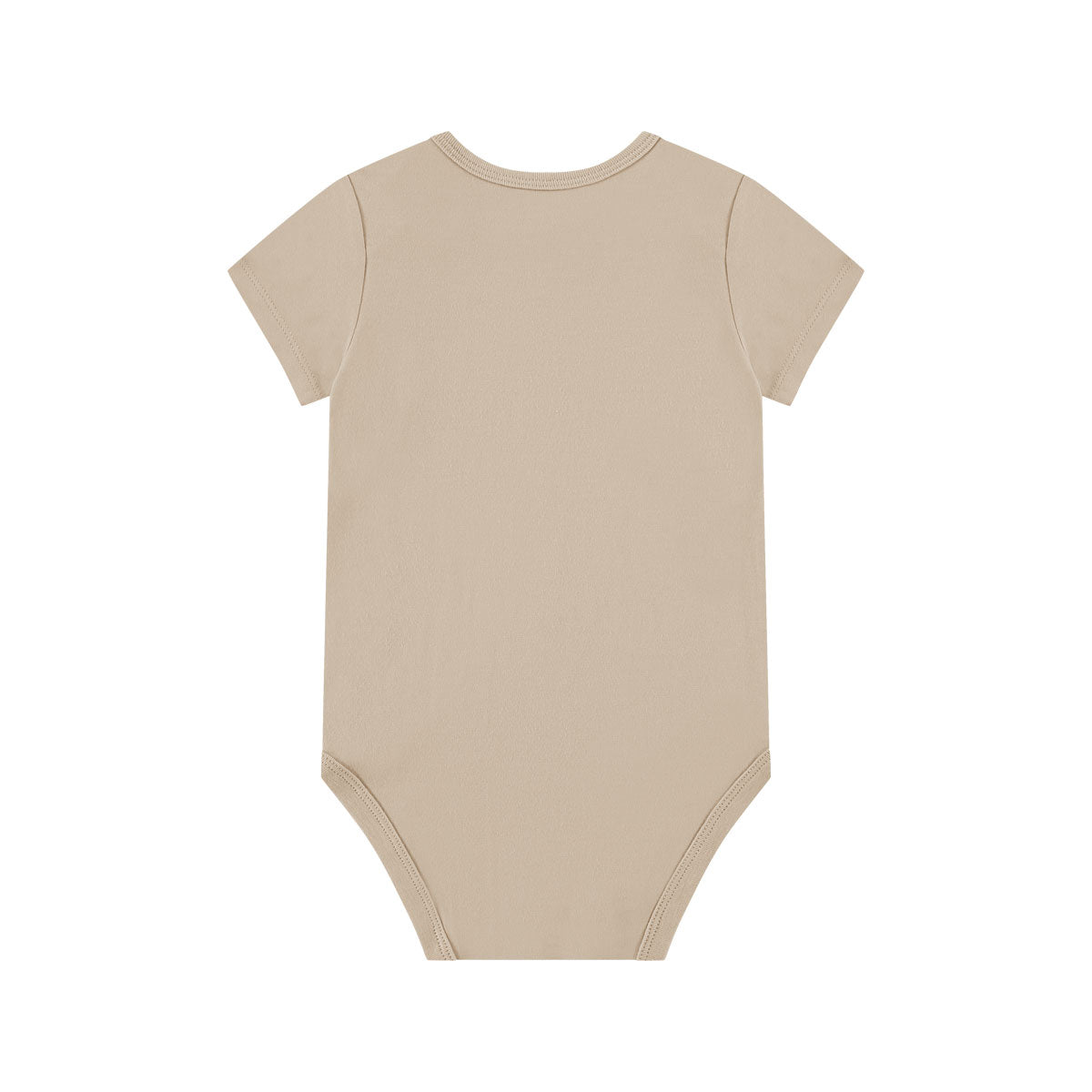 Box 3 pz - Body manica corta in Bamboo e Cotone Bianco/Beige/Rosa