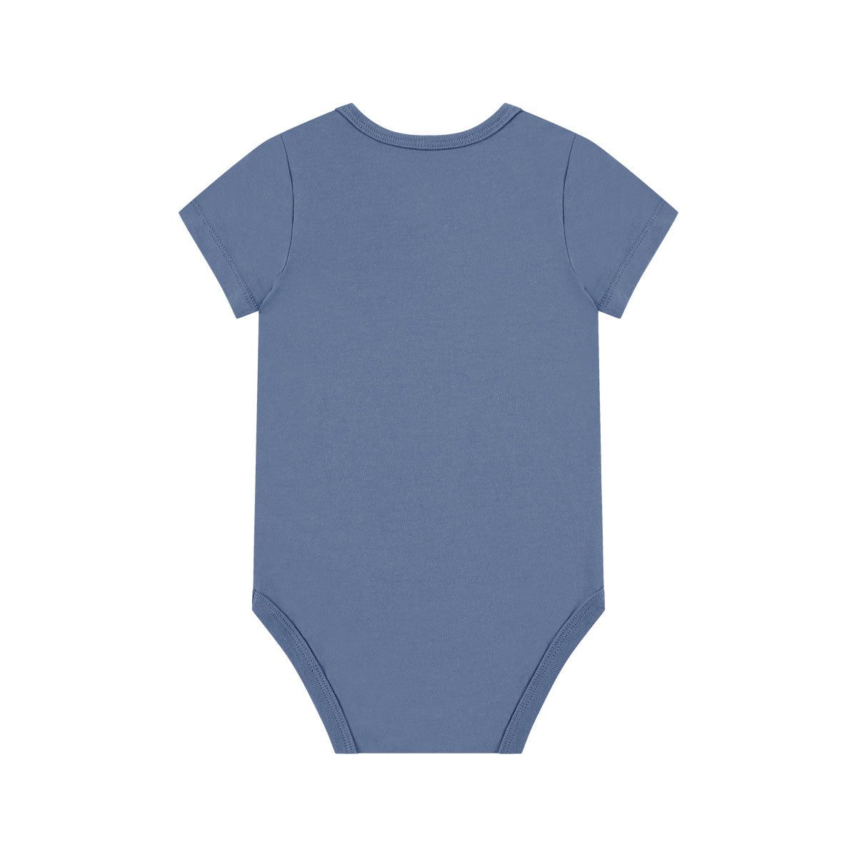 Box 3 pz - Body manica corta in Bamboo e Cotone Bianco/Verde/Blu