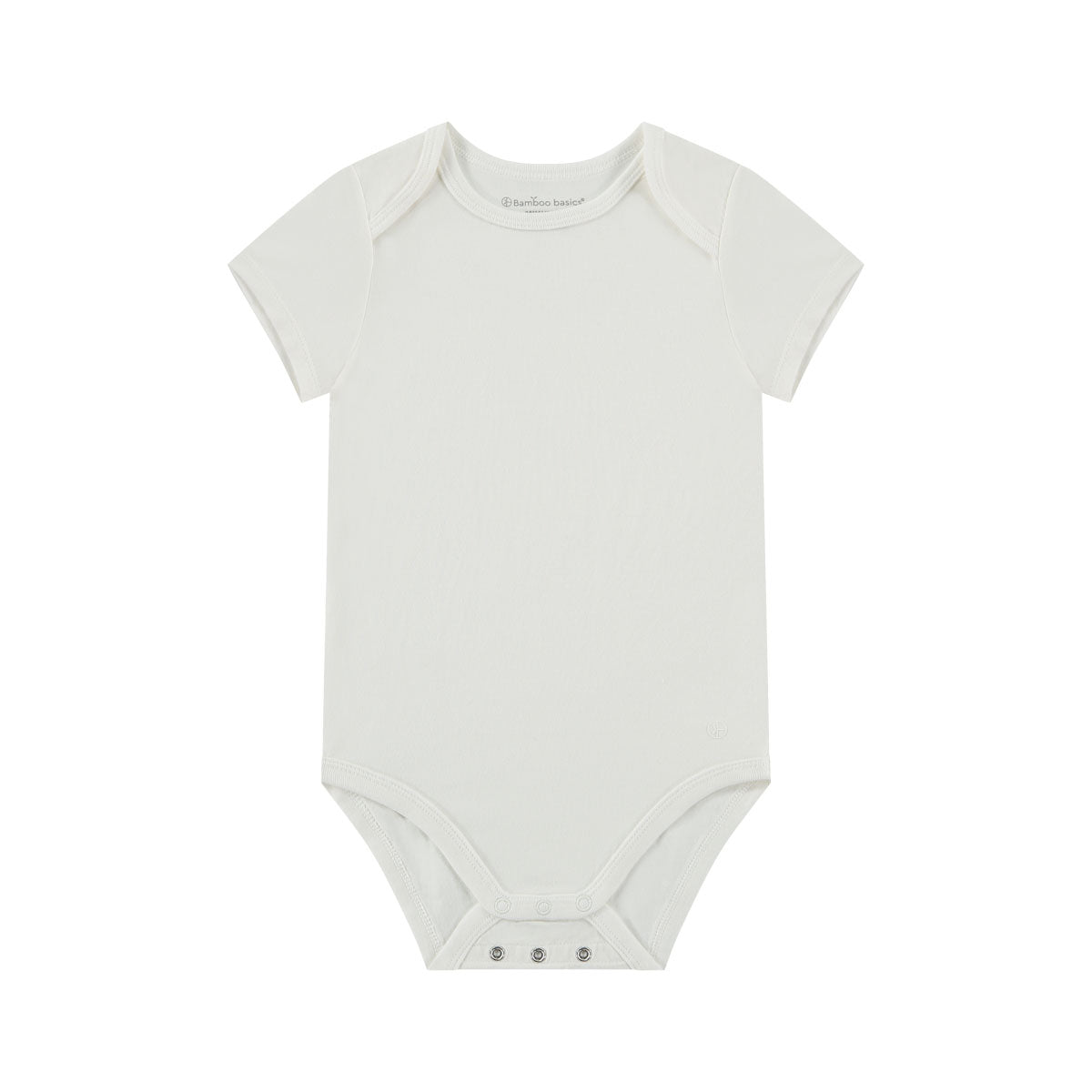 Box 3 pz - Body manica corta in Bamboo e Cotone Bianco
