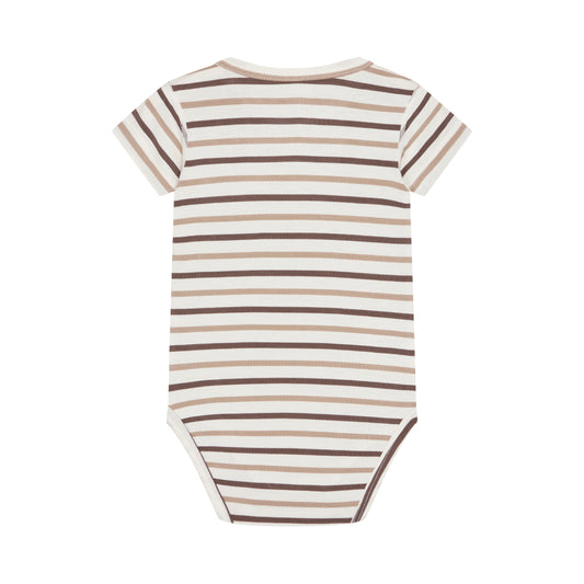 Body Bamboo - Righe Noce