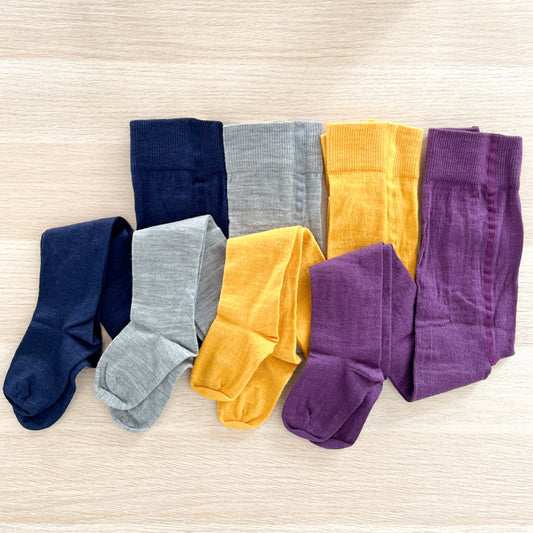 Calze in Lana e Cotone - Grigio