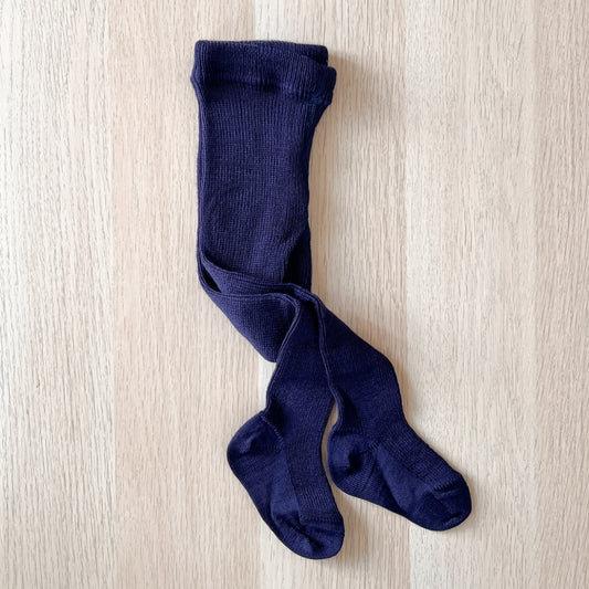 Calze baby in 100% Lana Merino - Blu