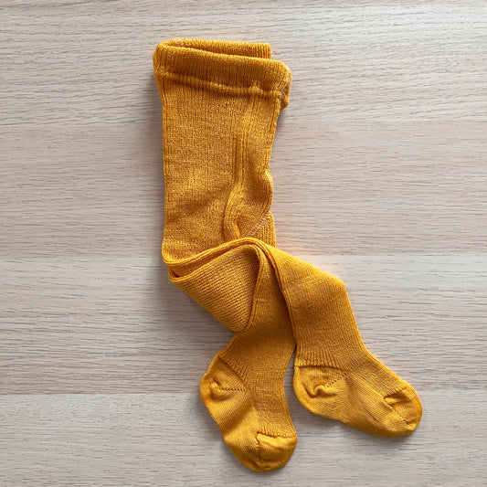 Calze baby in 100% Lana Merino - Senape