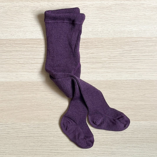 Calze baby in 100% Lana Merino - Viola