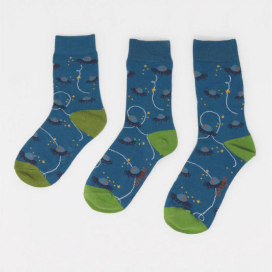 Box 4pz Calzini in bamboo BABY - 12/24 mesi - Spazio