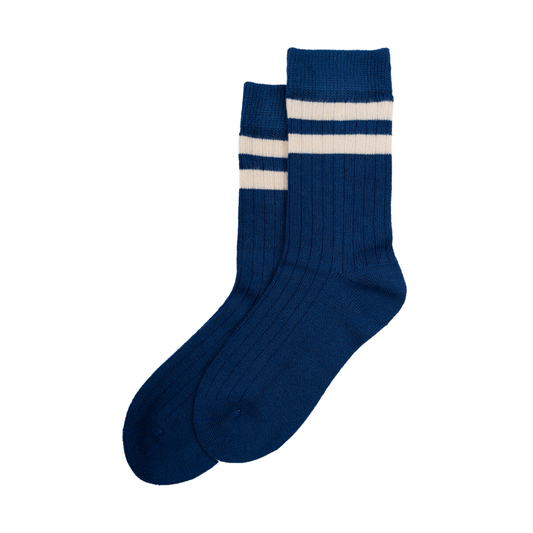 Calzini bamboo - Banda Bianca - Colori vari