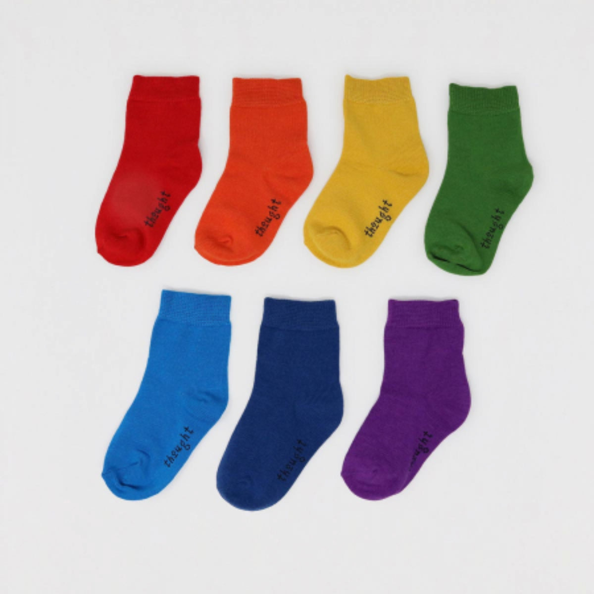 Box 7pz Calzini in bamboo BABY - 12/24 mesi - Arcobaleno