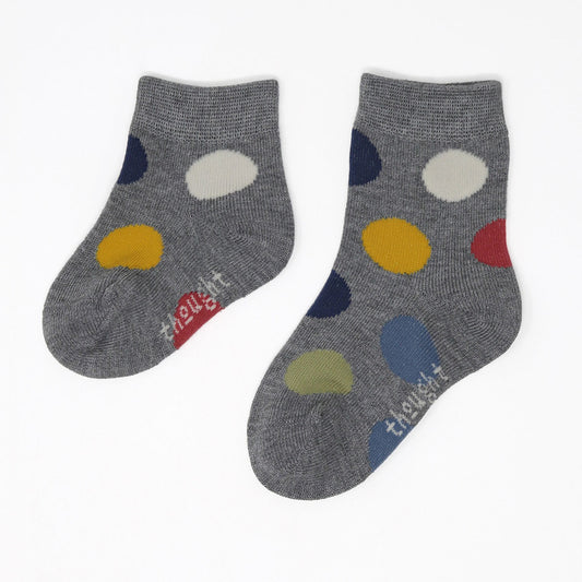 Box 4pz Calzini in bamboo BABY - 12/24 mesi - Righe e pois