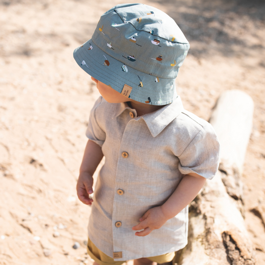 Camicia 100% Lino - Beige