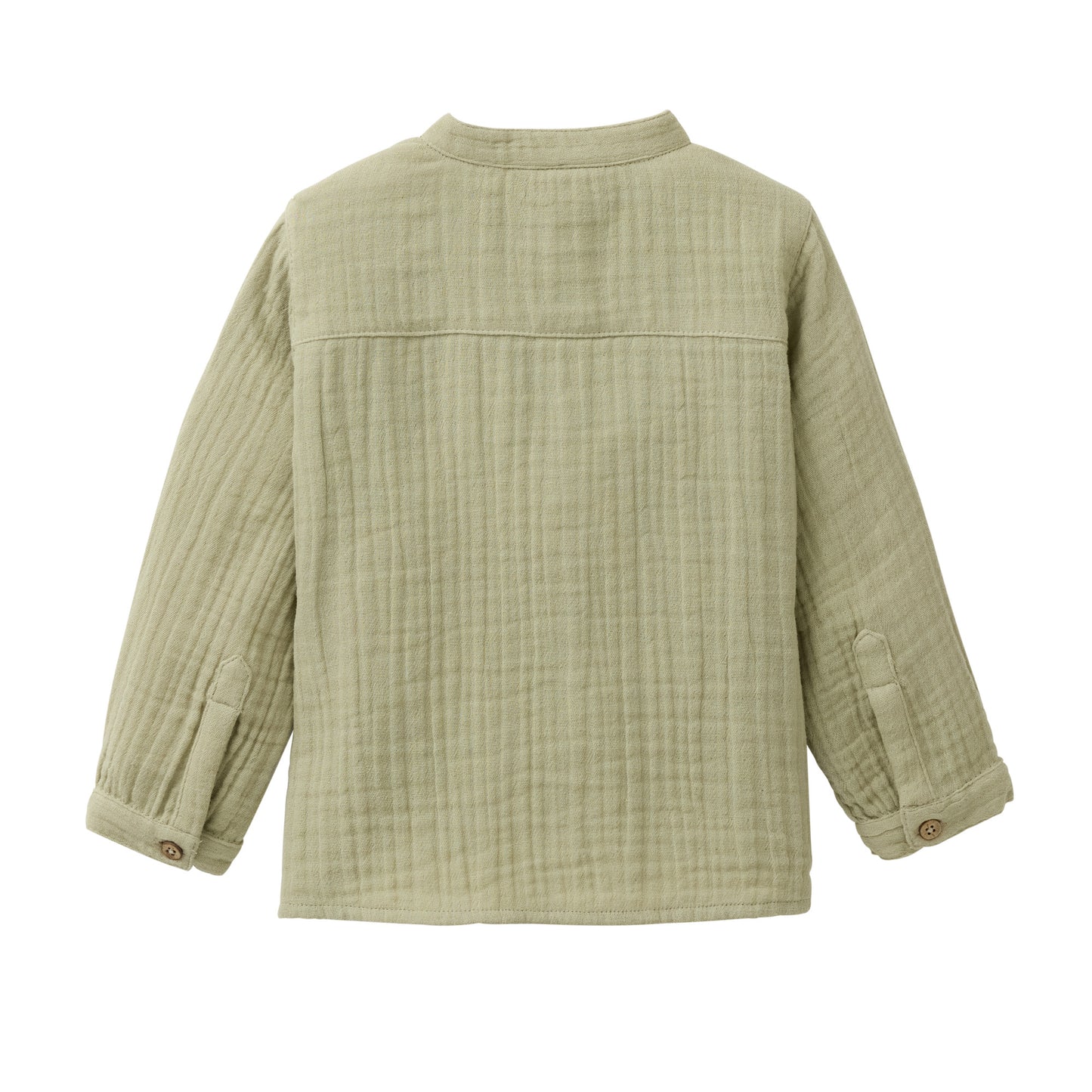 Camicia in mussola di cotone biologico - Salvia