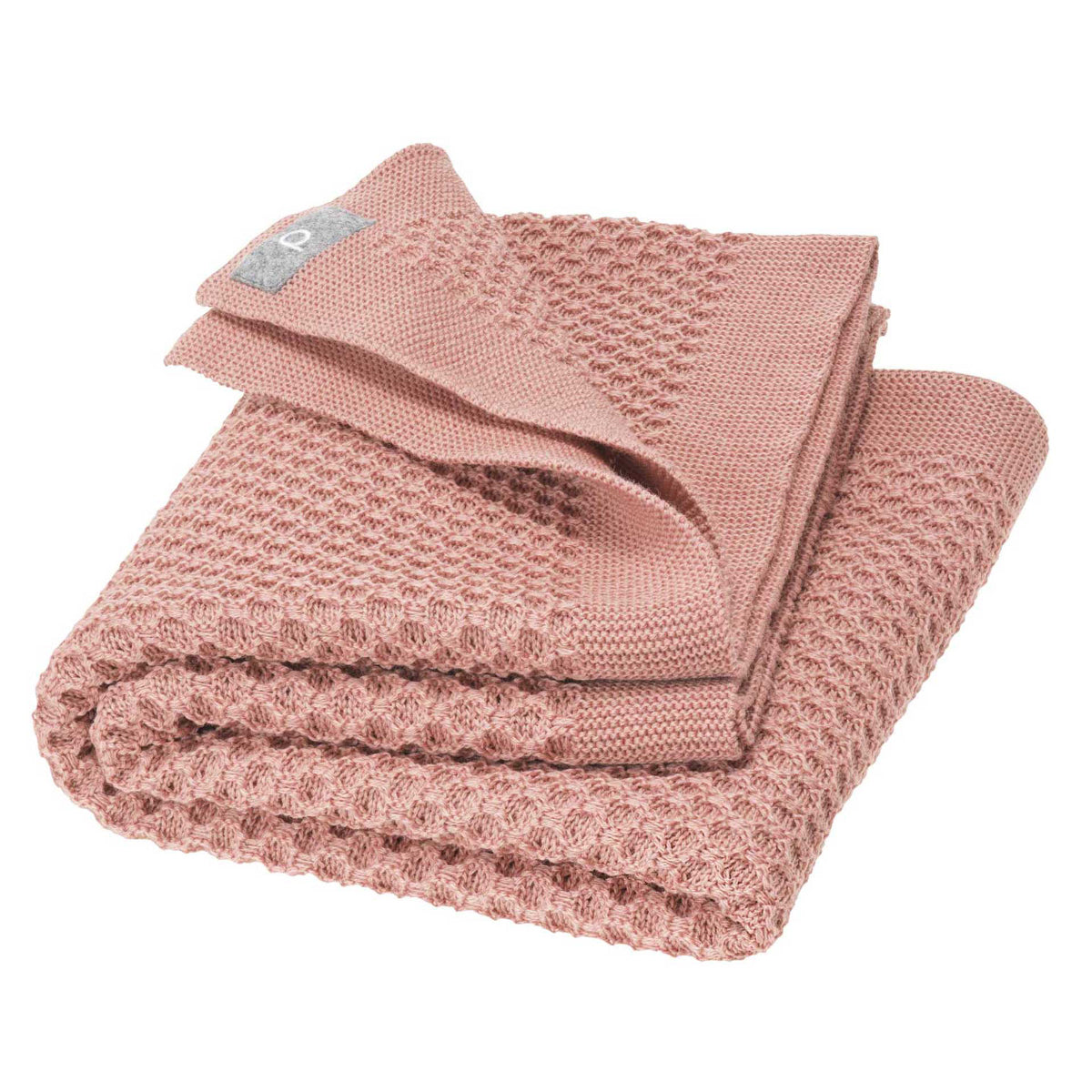 Coperta in lana merino biologica Nido d'ape - Colori vari