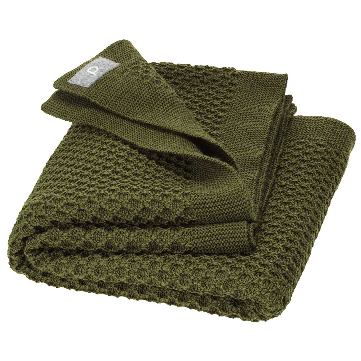 Coperta in lana merino biologica Nido d'ape - Colori vari