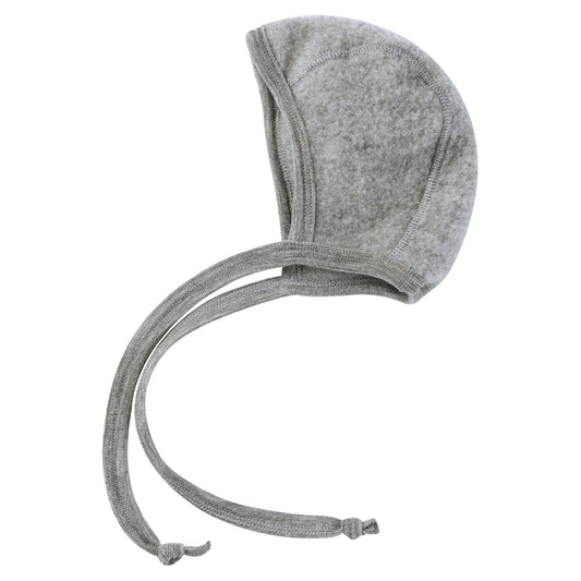 Cuffietta in pile di lana merino Grigio