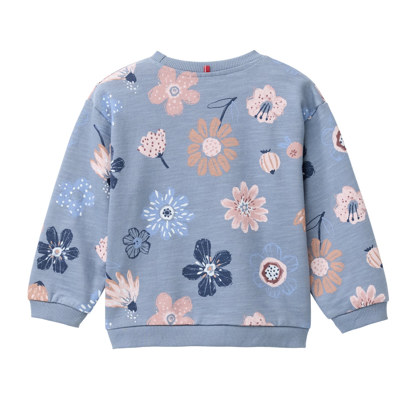 Felpa in Cotone Biologico - Fiori