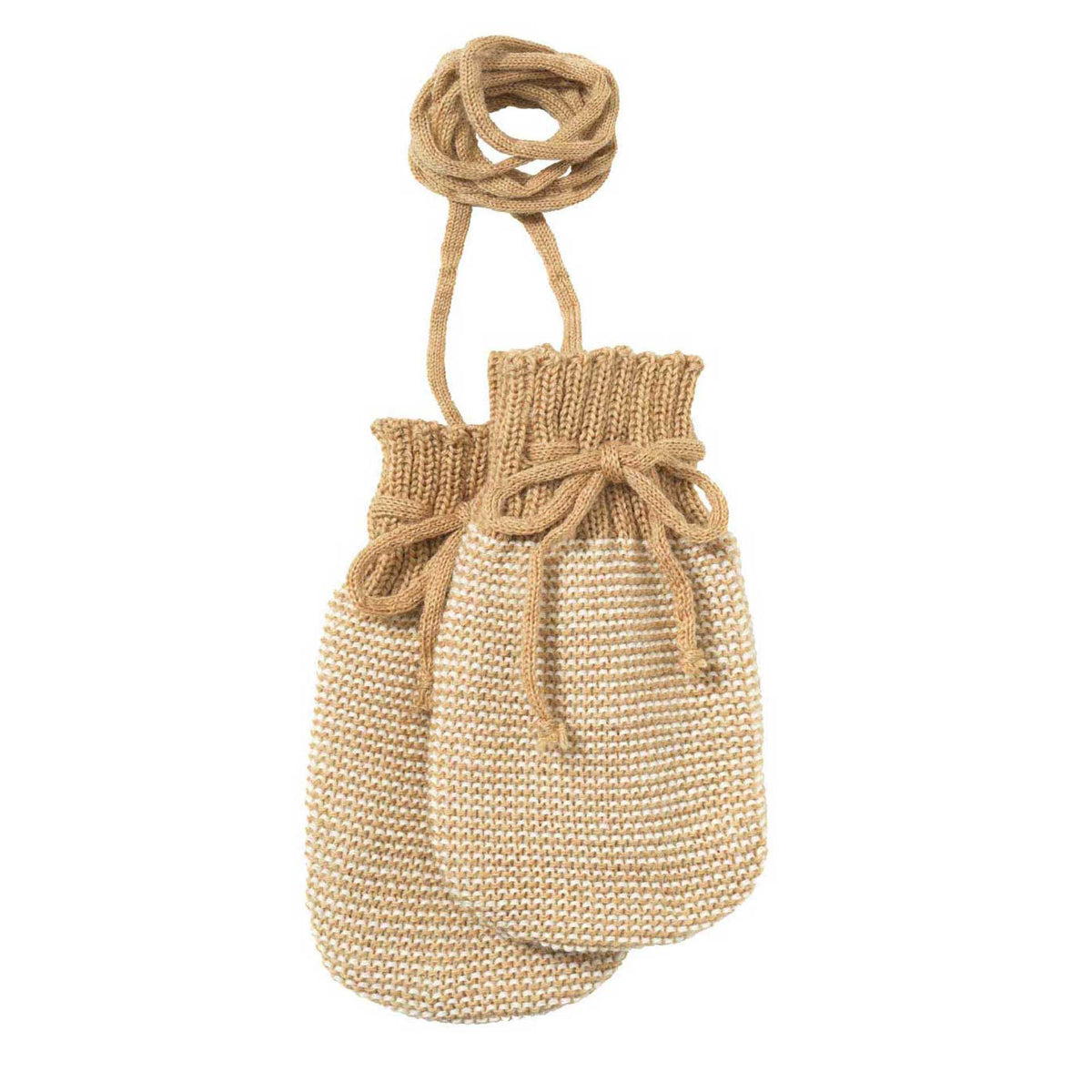 Guantini neonato in lana biologica - Colori vari