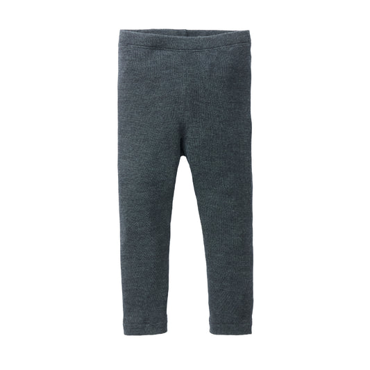 Leggings in lana seta - Antracite