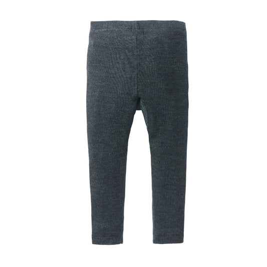 Leggings in lana seta - Antracite