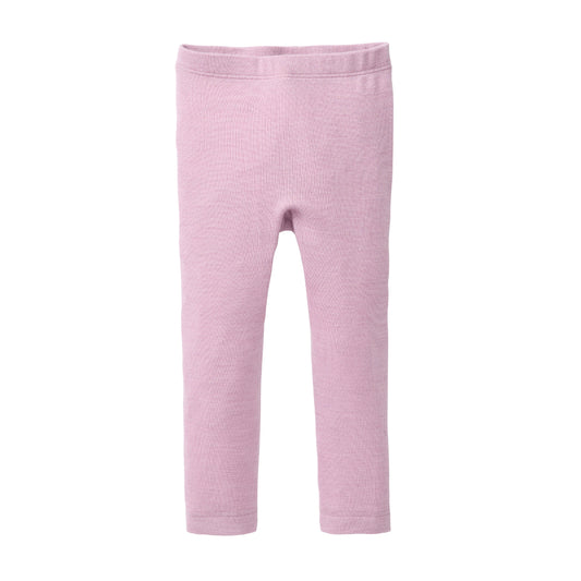 Leggings in lana seta - Lilla