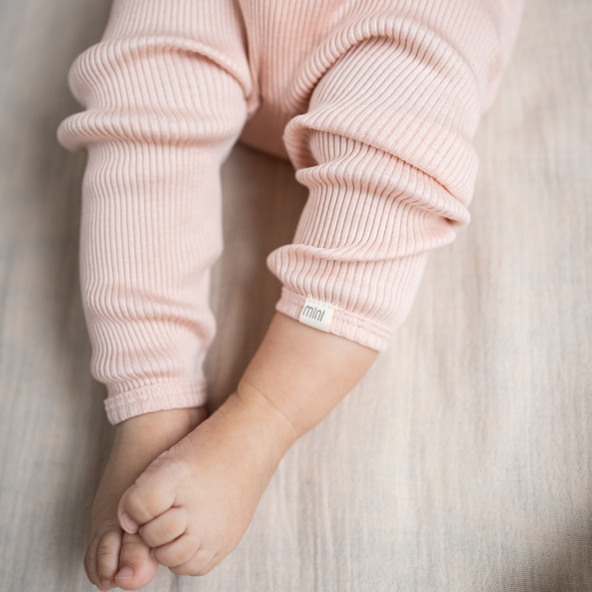 Leggings in Seta e Cotone - Rosa