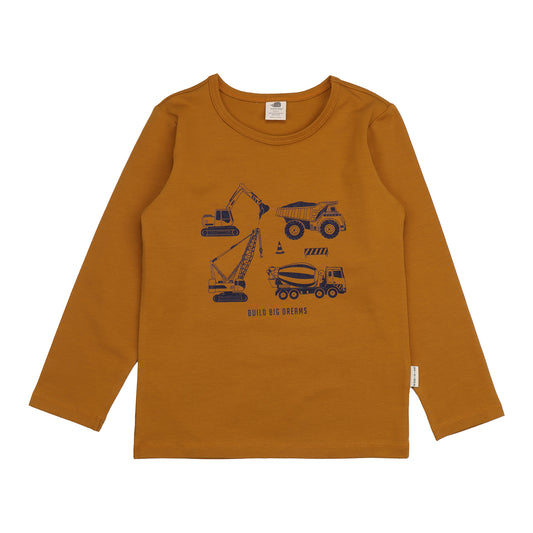 Maglia a maniche lunghe in Cotone Biologico - Cantiere