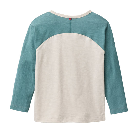 Maglia a manica lunga in cotone biologico - Calce