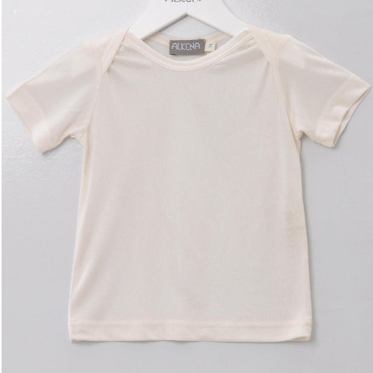 Maglia manica corta in Pura Seta