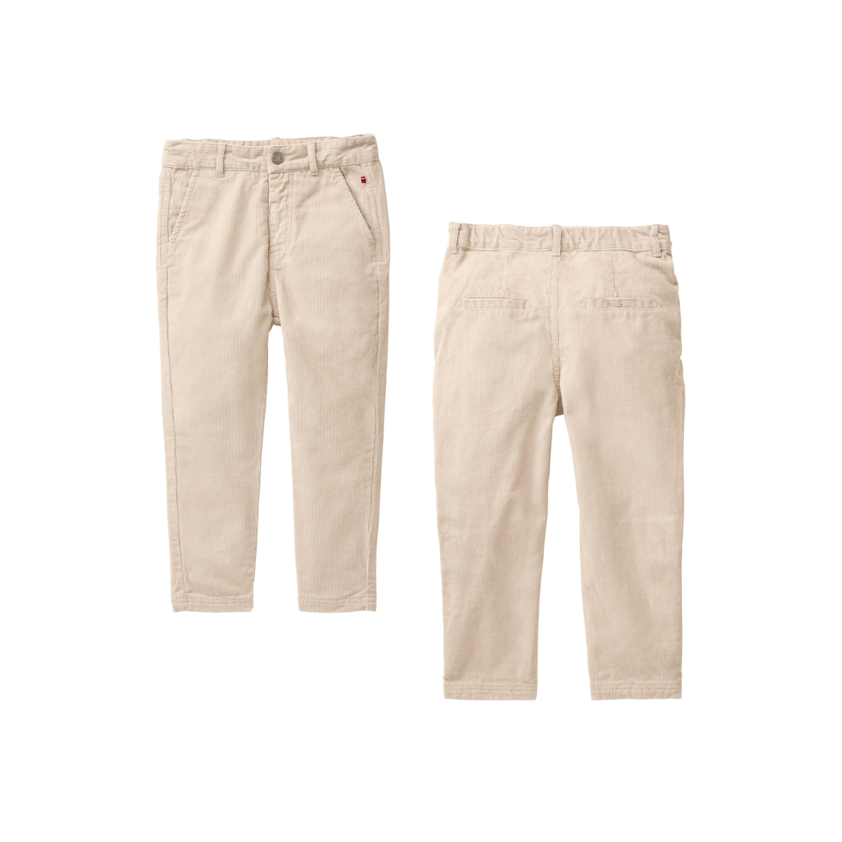 Pantaloni in velluto di Cotone Biologico - Calce
