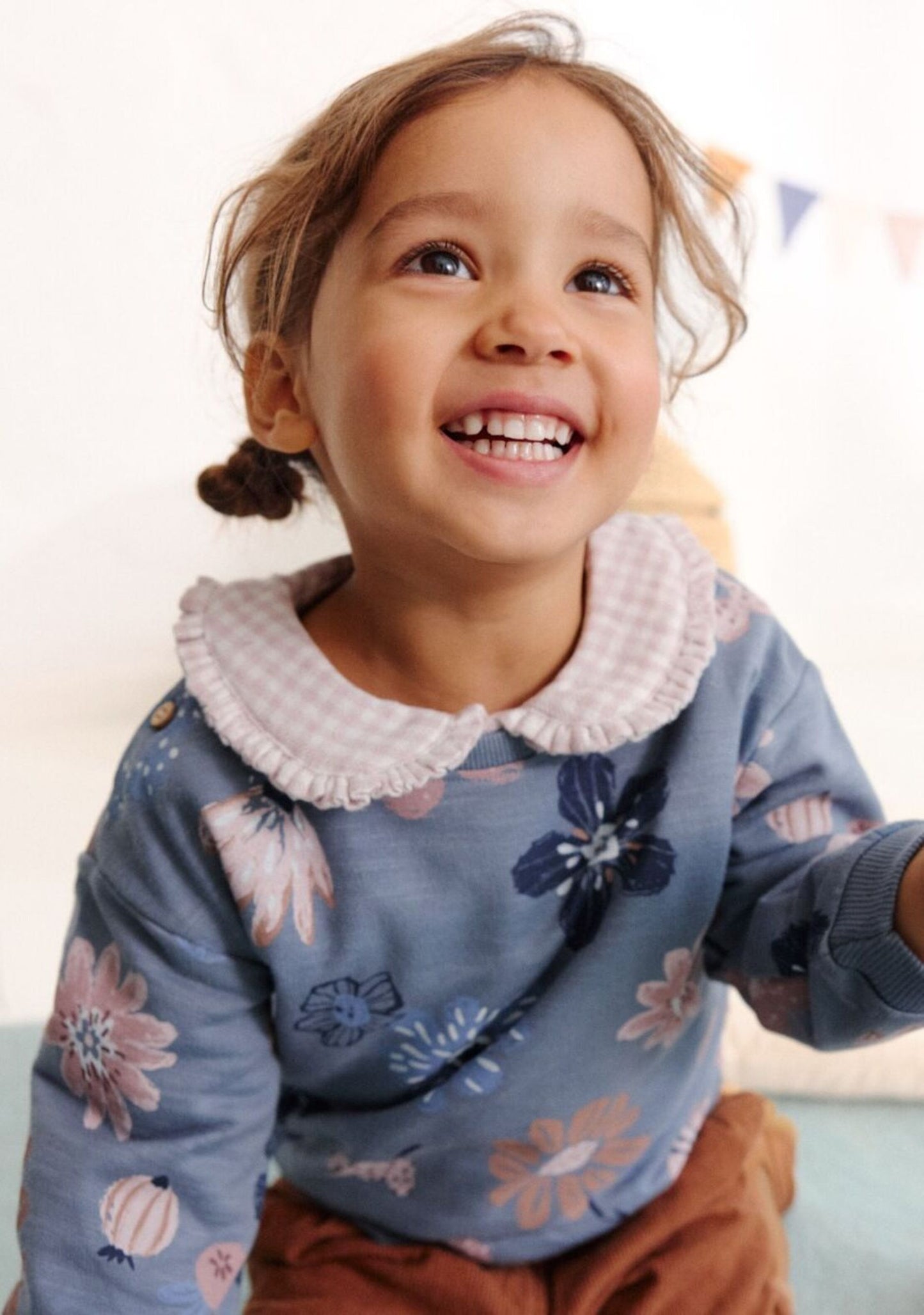 Camicia in flanella di Cotone Biologico - Vichy Rosa