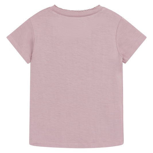 T-shirt in Bamboo - Malva