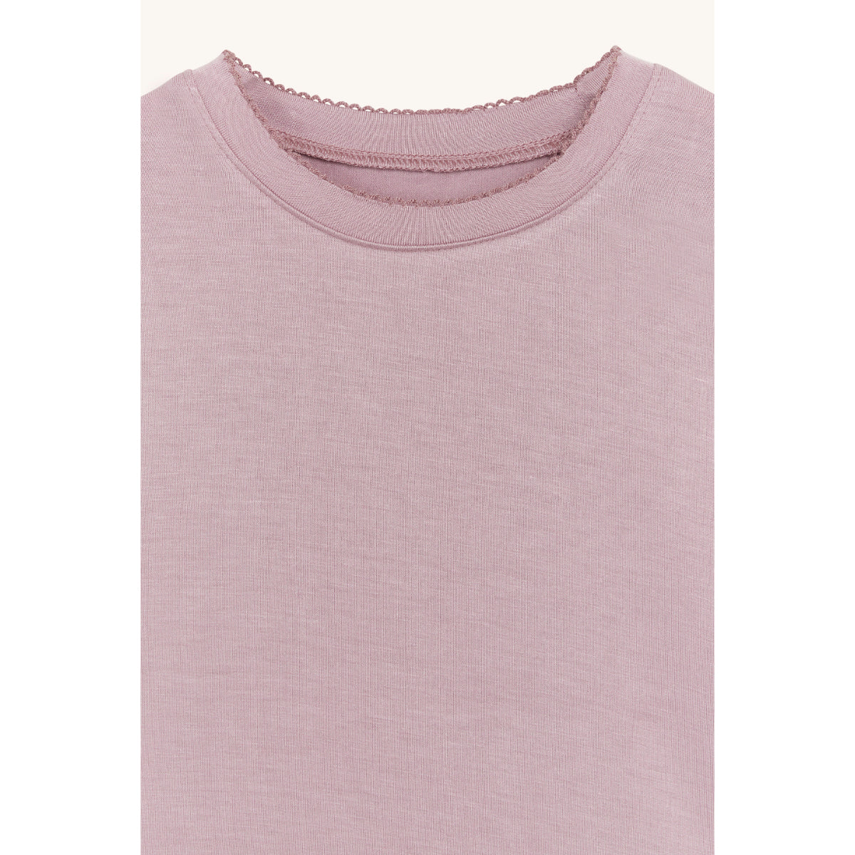 T-shirt in Bamboo - Malva