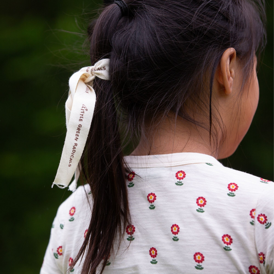 T-shirt in Cotone Biologico - Fiori