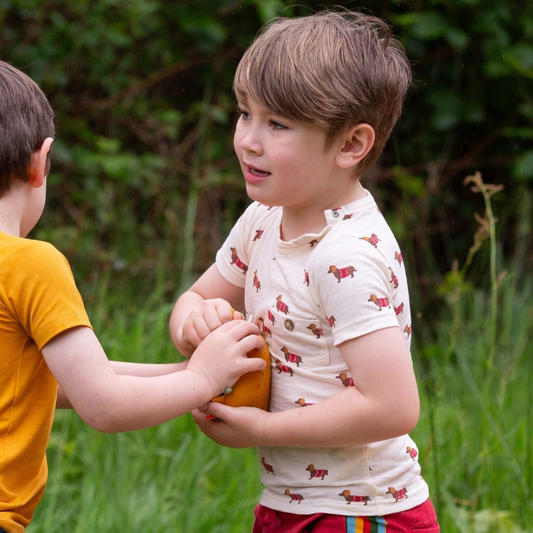 T-shirt in Cotone Biologico - Bassotti