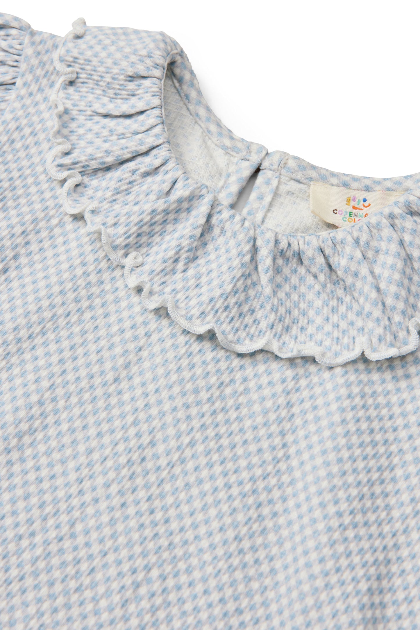 Blusa in Cotone Biologico - Dusty Blue