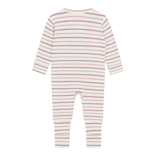 Tutina in Bamboo - Righe Malva