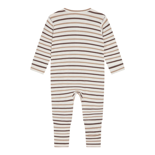 Tutina in Bamboo - Righe Noce