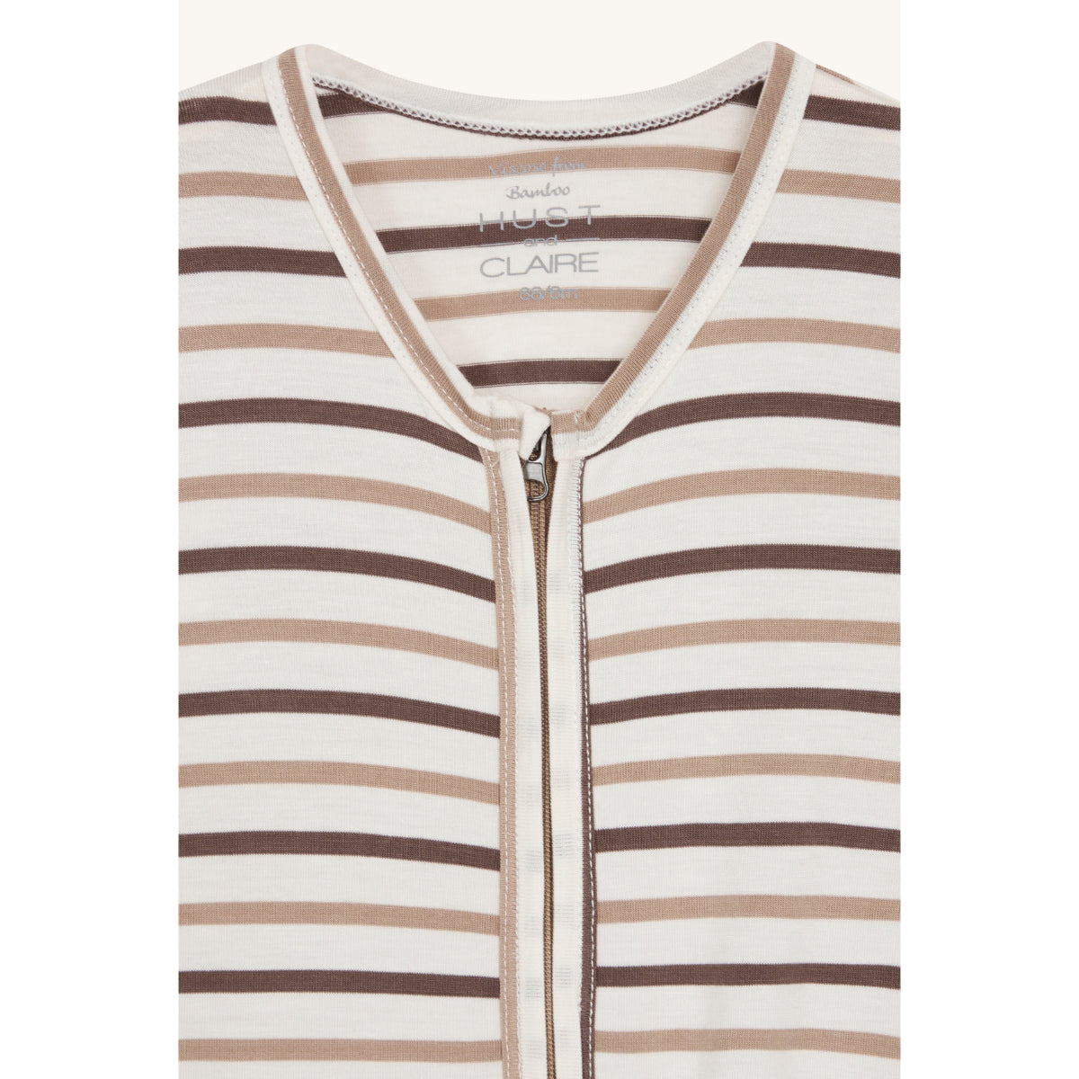 Tutina in Bamboo - Righe Noce